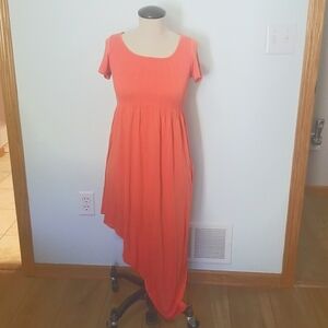 NWT Stretchy asymmetrical M. Rena dress coverup one size